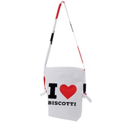 I Love Biscotti Folding Shoulder Bag by ilovewhateva