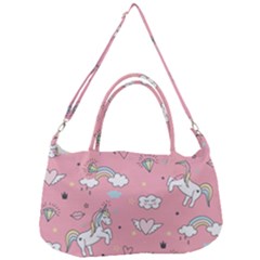 Cute-unicorn-seamless-pattern Removable Strap Handbag by Salman4z