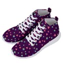 Colorful-stars-hearts-seamless-vector-pattern Men s Lightweight High Top Sneakers View2