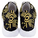 Maya-style-gold-linear-totem-icons Men s Lightweight High Top Sneakers View4