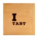 I love tart Wood Photo Frame Cube View2