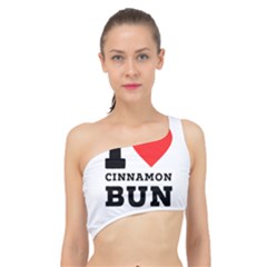 I Love Cinnamon Bun Spliced Up Bikini Top  by ilovewhateva