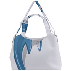 Blue Dolphin Double Compartment Shoulder Bag by pakminggu