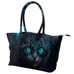 Angry Cat Fantasy Canvas Shoulder Bag by pakminggu