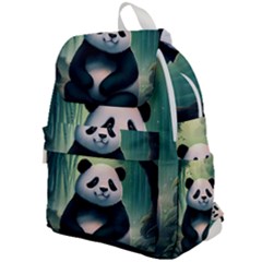 Animal Panda Forest Tree Natural Top Flap Backpack by pakminggu