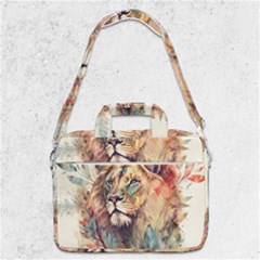 Lion Africa African Art Macbook Pro 13  Shoulder Laptop Bag  by pakminggu