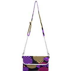 Seamless Halloween Day Of The Dead Mini Crossbody Handbag by danenraven