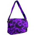 Purple Pattern Background Structure Courier Bag View1