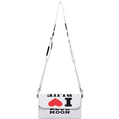 I Love Blue Moon Mini Crossbody Handbag by ilovewhateva