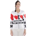 I love white wine Women s Windbreaker View1