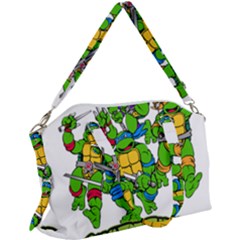 Teenage Mutant Ninja Turtles Canvas Crossbody Bag by Mog4mog4