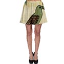 Egyptian Paper Papyrus Bird Skater Skirt View1