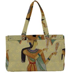 Egyptian Design Man Artifact Royal Canvas Work Bag by Mog4mog4