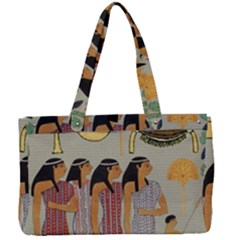 Egyptian Paper Women Child Owl Canvas Work Bag by Mog4mog4