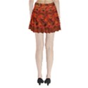 Fire Lion Flames Light Mystical Dangerous Wild Pleated Mini Skirt View2