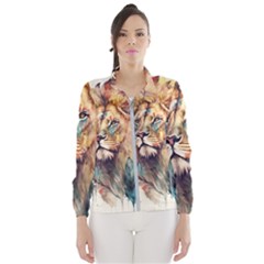 Lion Africa African Art Women s Windbreaker by Mog4mog4