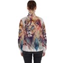 Lion Africa African Art Women s High Neck Windbreaker View2