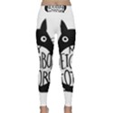 My Neighbor Totoro Black And White Classic Yoga Leggings View1