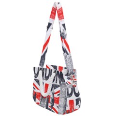 Big Ben City Of London Rope Handles Shoulder Strap Bag by Mog4mog4