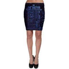 Doctor Who Tardis Bodycon Skirt by Mog4mog4