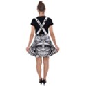 Drawing Samurai Tattoo Sketch Japanese Samurai Velvet Suspender Skater Skirt View2