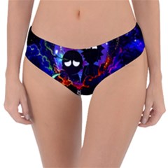 Cartoon Parody In Outer Space Reversible Classic Bikini Bottoms by Mog4mog4