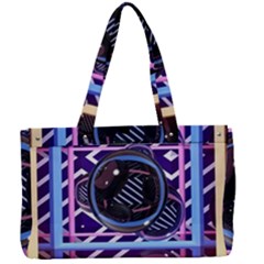 Abstract Sphere Room 3d Design Shape Circle Canvas Work Bag by Mog4mog4