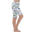 Giant Panda Bear Pattern Cropped Leggings  View3