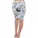 Giant Panda Bear Pattern Cropped Leggings  View4