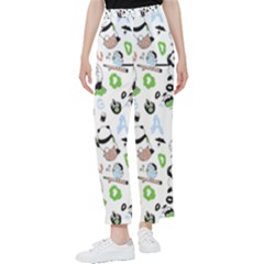 Giant Panda Bear Pattern Women s Pants  by Bakwanart