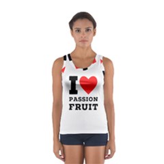 I Love Passion Fruit Sport Tank Top  by ilovewhateva