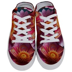 Pink Flowers Petals Blossoms Blooms Art Half Slippers by 99art