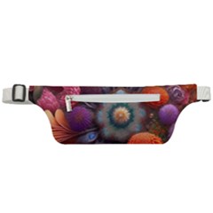 Flower Blossoms Petals Blooms Active Waist Bag