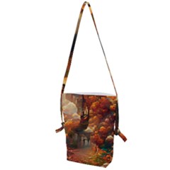 Collage Art Ai Wow Awesome Folding Shoulder Bag by 99art