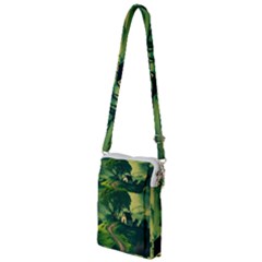 Landscape Scenery Nature Artwork Multi Function Travel Bag by 99art