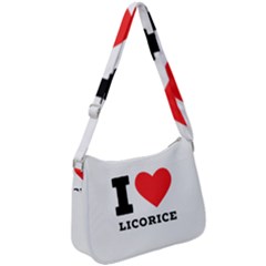 I Love Licorice Zip Up Shoulder Bag by ilovewhateva