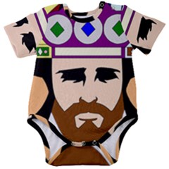 Comic-characters-eastern-magi-sages Baby Short Sleeve Bodysuit