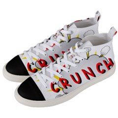 Comic-noise-paleness-explosion Men s Mid-top Canvas Sneakers by 99art