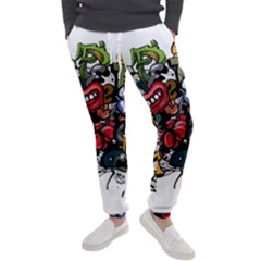 Mural Graffiti Paint Men s Jogger Sweatpants by 99art