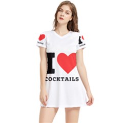 I Love Cocktails  Women s Sports Skirt by ilovewhateva