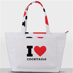 I Love Cocktails  Back Pocket Shoulder Bag  by ilovewhateva