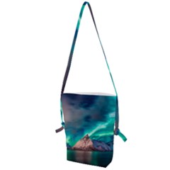 Amazing Aurora Borealis Colors Folding Shoulder Bag by B30l