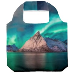 Amazing Aurora Borealis Colors Foldable Grocery Recycle Bag by B30l