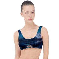 Aurora Borealis Mountain Reflection The Little Details Bikini Top by B30l