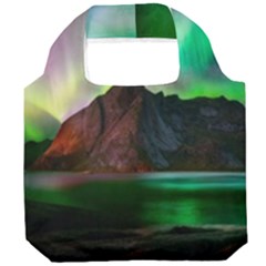 Aurora Borealis Nature Sky Light Foldable Grocery Recycle Bag by B30l