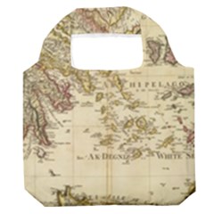 Map Of Greece Archipelago Premium Foldable Grocery Recycle Bag by B30l