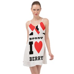 I Love Berry Summer Time Chiffon Dress