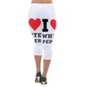 I love white pepper Lightweight Velour Capri Leggings  View2