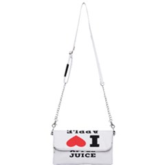 I Love Apple Juice Mini Crossbody Handbag by ilovewhateva