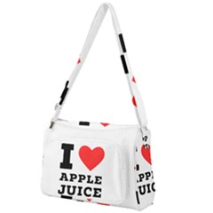 I Love Apple Juice Front Pocket Crossbody Bag by ilovewhateva